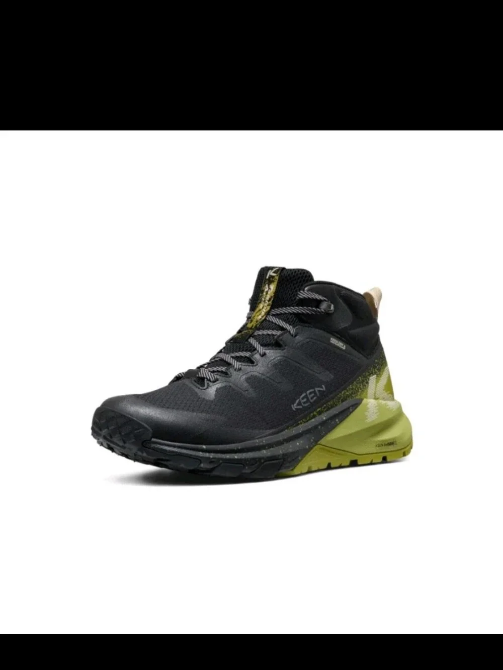 Keen Men's Targhee Apex Waterproof Hiking Boot - Black/Golden Cypress